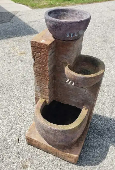 WANTED: PATIO FOUNTAIN SOLAR WATER FALL