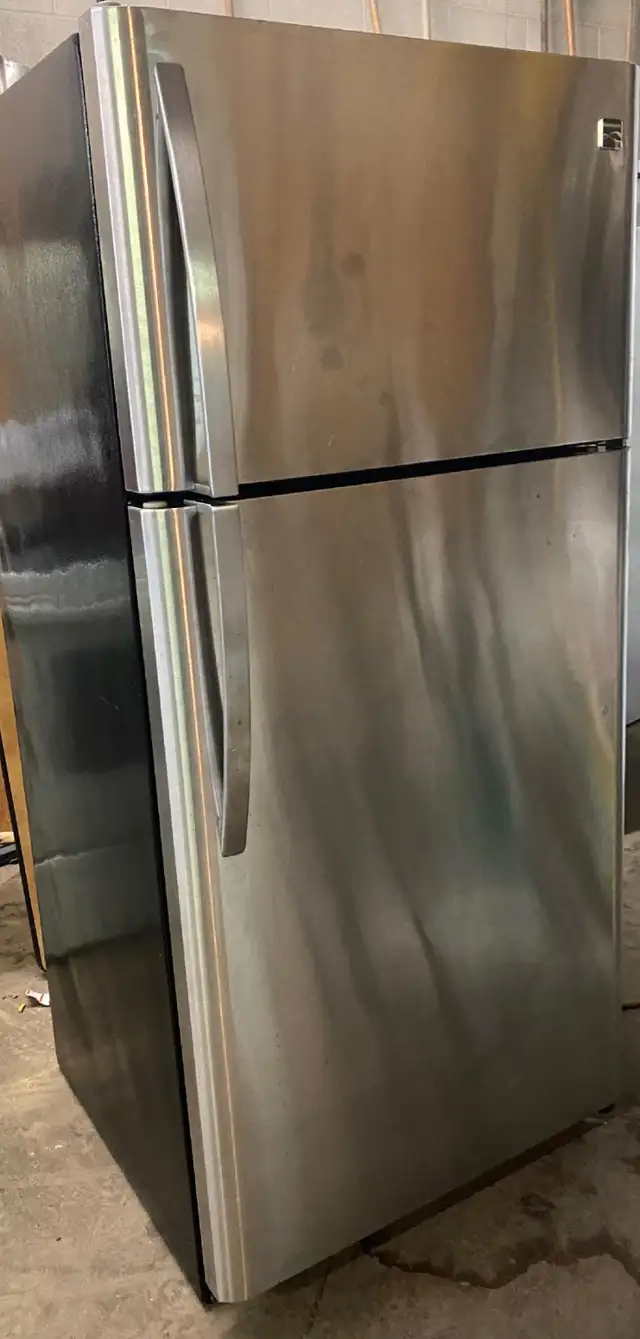 Stainless Frigidaire Fridge,
