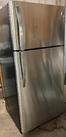 Stainless Frigidaire Fridge,