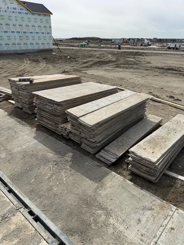 Cribbing concrete forms 8’