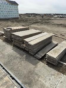 Cribbing concrete forms 8’