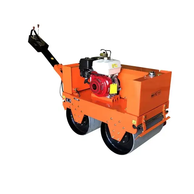 Honda GX270 Walk-Behind Double Drum Vibratory Road Roller 550Kg - Photo 2