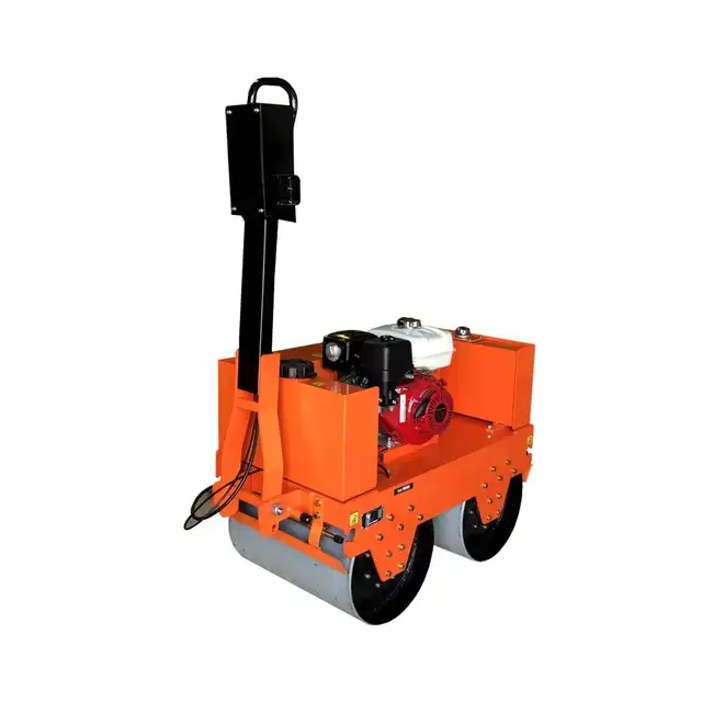 Honda GX270 Walk-Behind Double Drum Vibratory Road Roller 550Kg - Photo 3