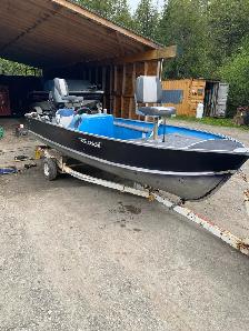 Prince craft fishing boat