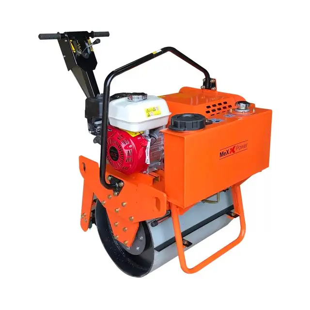 WalkBehind Single Drum Vibratory Asphalt Road Roller Honda GX160