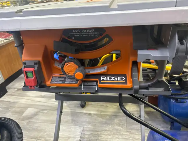 Ridgid R4518 15AH 10" Table Saw With Stand - Photo 3