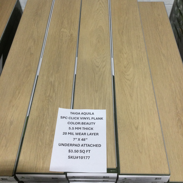 MAY VINYL SALE, SPC CLICK VINYL PLANK TAIGA AQUILA. - Photo 2
