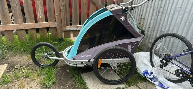 remorque double pour vélo