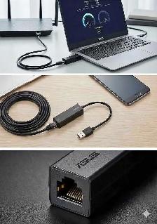 Adaptateur USB vers Ethernet RJ45 Haute Vitesse ASUS