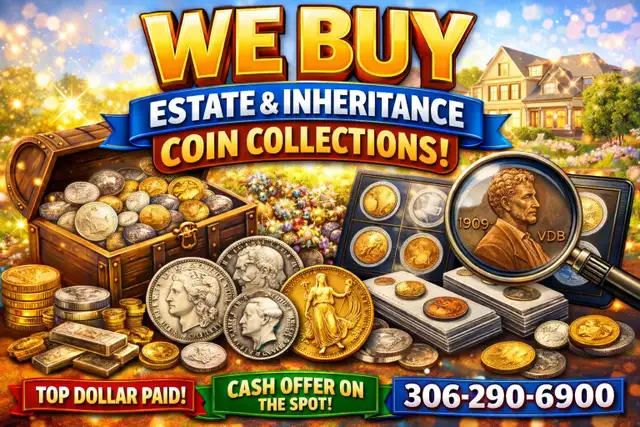 We purchased inherited coin collections