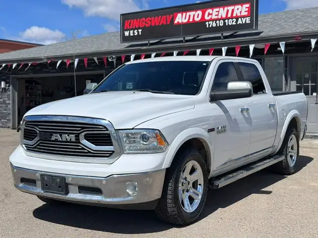 2016 RAM 1500 LIMITED CREW CAB – 3.0L ECO DIESEL – ACCIDENT FREE