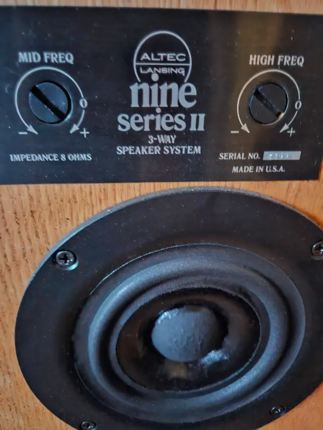 Speakers Altec Lansing Nine Series 2 - Photo 2