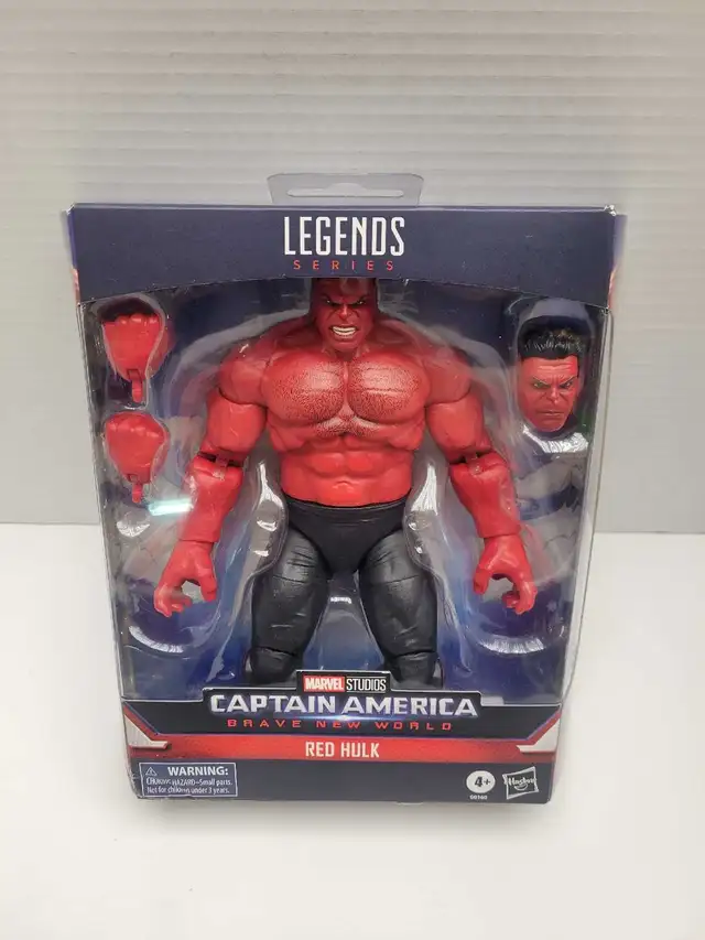 Marvel Red Hulk Figure NEW