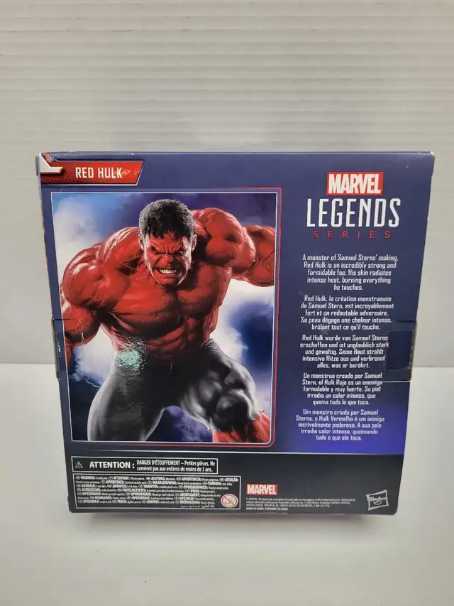 Marvel Red Hulk Figure NEW - Photo 2