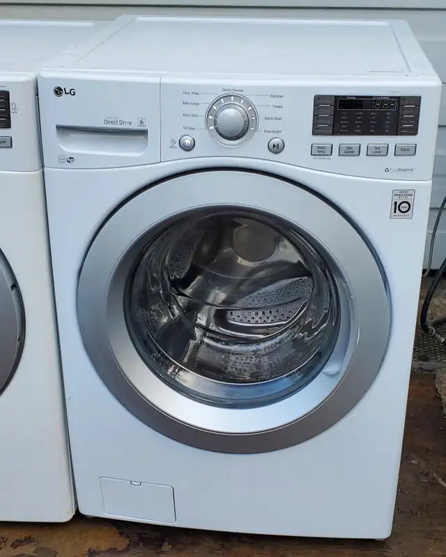 LG Front Loading washer / Dryer pair - Stackable, Working clean - Photo 6