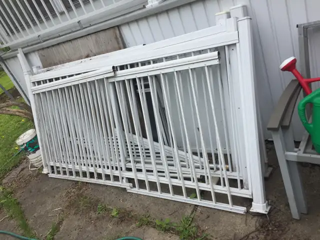Rampes d'aluminium blanches - Photo 2