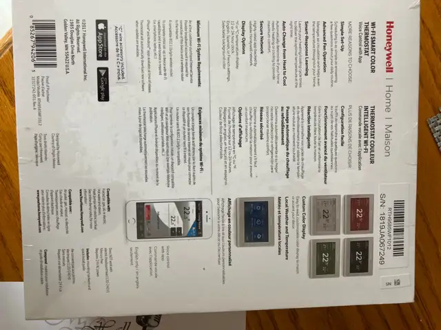 Honeywell Smart Thermostat - Photo 3