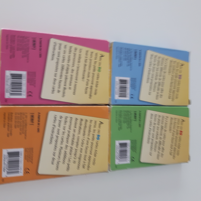 4 BOITES JEUX ENFANTS DE 50 CARTES ÉCLAIRES: $5.00 CHAQUE BOITE - Photo 2