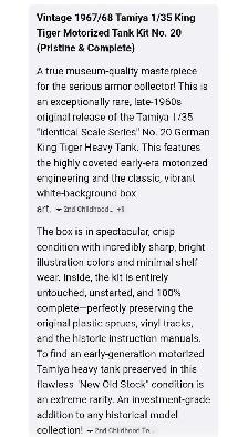 Tamiya King Tiger Tank - Photo 3