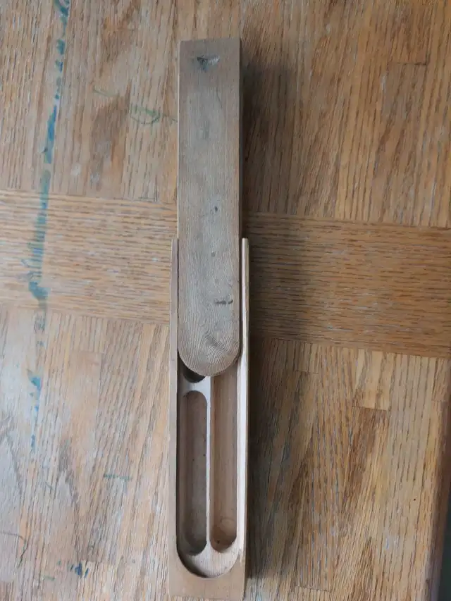 vintage wooden pencil case - Photo 2