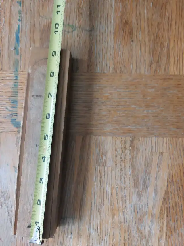 vintage wooden pencil case - Photo 5