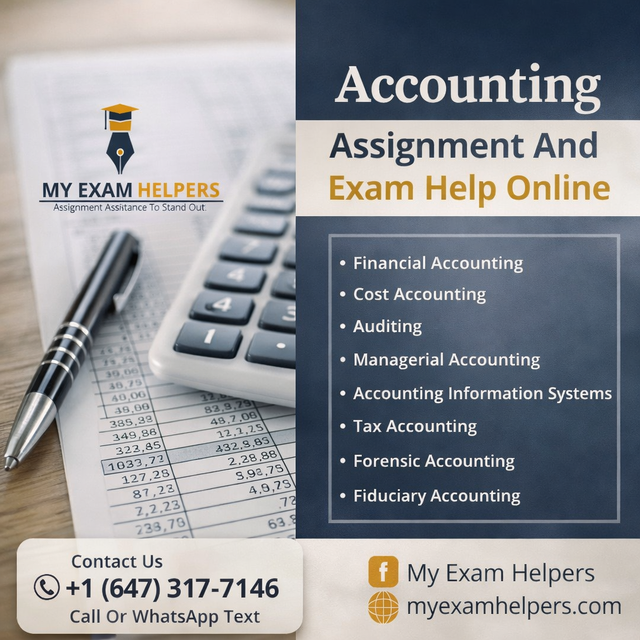 Accounting & Finance Help Toronto – Assignments Exams