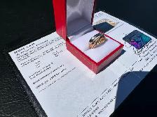 #843 - 14kt Yellow, White & Rose Gold EFFY Diamond Ring Sz 7 - Photo 2