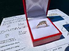 #841 - 14kt Yellow Gold, .59 CTW Diamond Engagement Ring, Size 6 - Photo 2