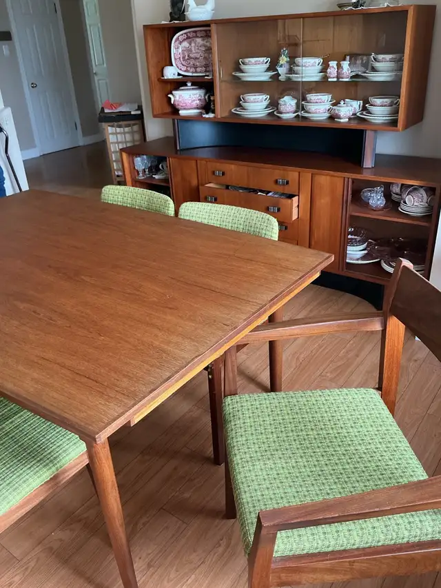 Teak Dining Room Set - Photo 5