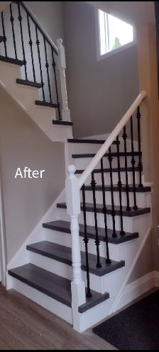Stairs,Treads, Risers,Iron Spindles - Photo 4