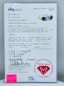 14 Kt. Yellow & White Gold 3-Stone Ring w/ Dia. & Rubies (#7519) - Photo 8