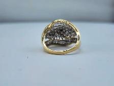 10 Kt. Yellow Gold Cluster Ring - 2.00 ct. (#7522) - Photo 6