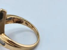 10 Kt. Yellow Gold Cast Fashion Ring - 1.43ct. (#7521) - Photo 8