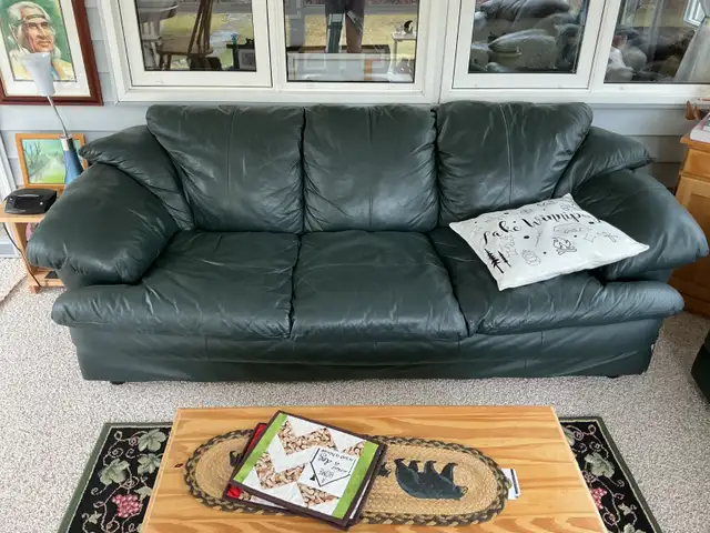 3-Piece Leather Sofa Set for FREE - Photo 4