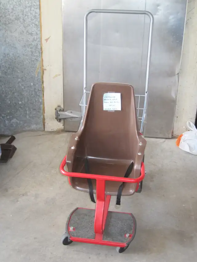 CARROSSE RIGIDE ANCIEN PANIER CEINTURE COMME NEUF - Photo 2