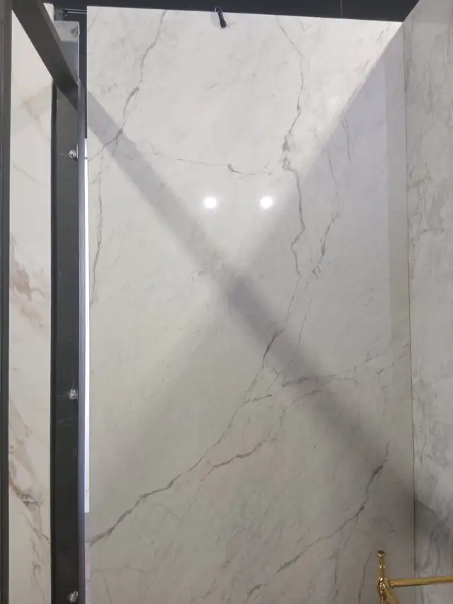 Black Integrated Sink Vanity – Modern Stone Floating sink - Photo 4