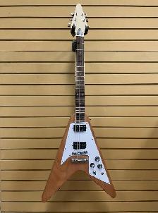 Electric Guitar Flying V Natural