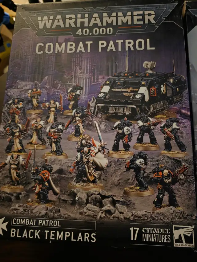 Warhammer 40k combat patrol kits not used forsale