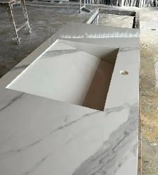 Single Bowl Undermount Sink – Elegant Modern Finish - 6474934330