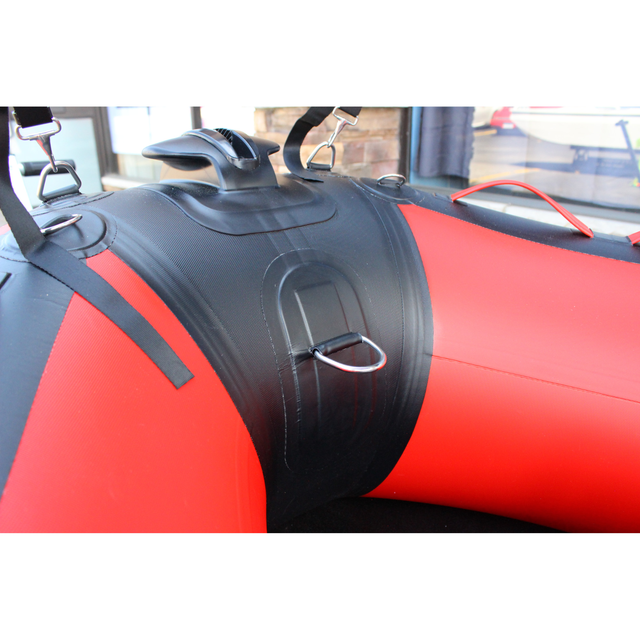 12 ft Inflatable Boat with Anti-Slip Aluminum Floor & Full Cover - Photo 7