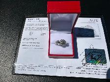 #844 - .925 Sterling, 1/2 Carat Diamond Ring, Size 7 - Photo 6