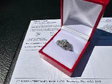 #832 - 14kt White Gold, 1.00 CTW Diamond Cluster Ring, Size 7 - Photo 6
