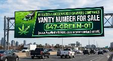 647-GREEN-01 | Elite Vanity Number 4 Landscaping or Cannabis