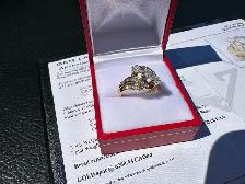 #830 - 10kt Yellow Gold, .86 CTW Custom Diamond Ring, Size 7 - Photo 6