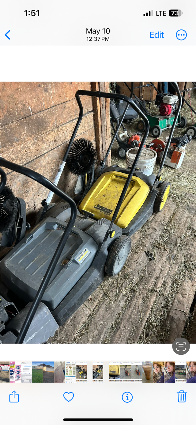 Karcher 70/20 parking lot sweeper - Photo 2