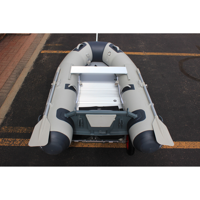 8 ft Lightweight Inflatable Boat with Aluminum Transom - Photo 3