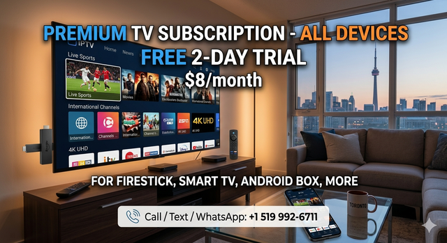 Best 4K I.P.T.V Subscription for Firestick & Smart TV - Photo 2
