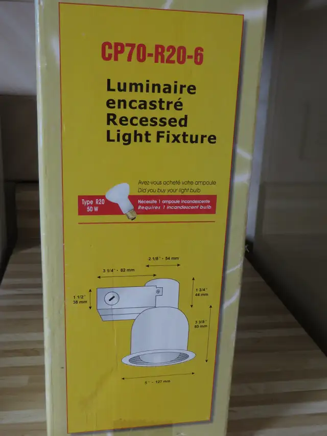 3 LUMINAIRES  ENCASTRES INT/EXT NEUF - Photo 4