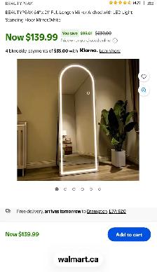 LED Full Length Mirror