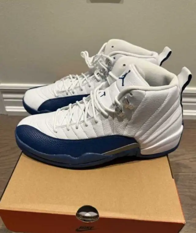 Air Jordan 12 Retro White/French Blue